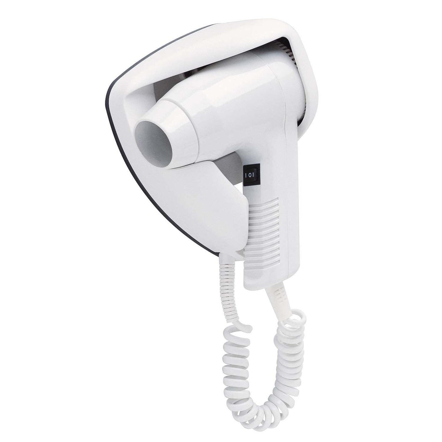 Hårtørrer Piccolo 1200W Vægmontering 145x86x212 mm Plast Hvid,stk