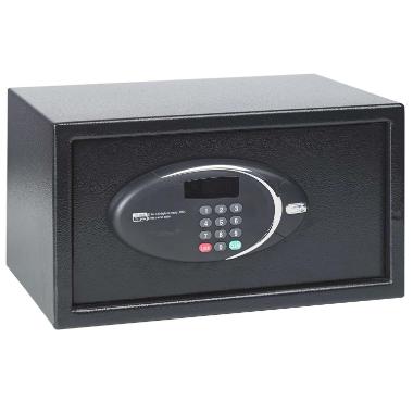 Pengeskab kompakt 355x270x195 mm Stål Sort,stk