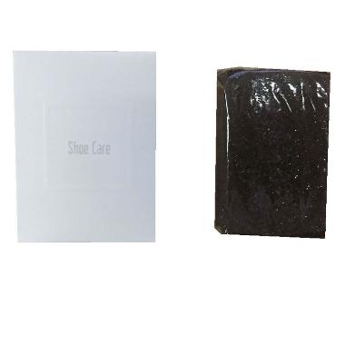 Skopudsesvamp White i hvid æske 55x55x32 mm Sort,100 stk/pk