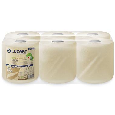 Håndklæderulle EcoNatural Midi 2-lag 108m med Hylse,6 rl/krt