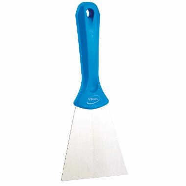 Håndskraber 10 cm Plast med Rustfri stålblad Blå,stk