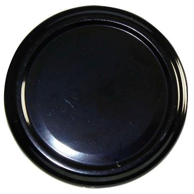 Låg Twist-off 48 mm Sort,stk