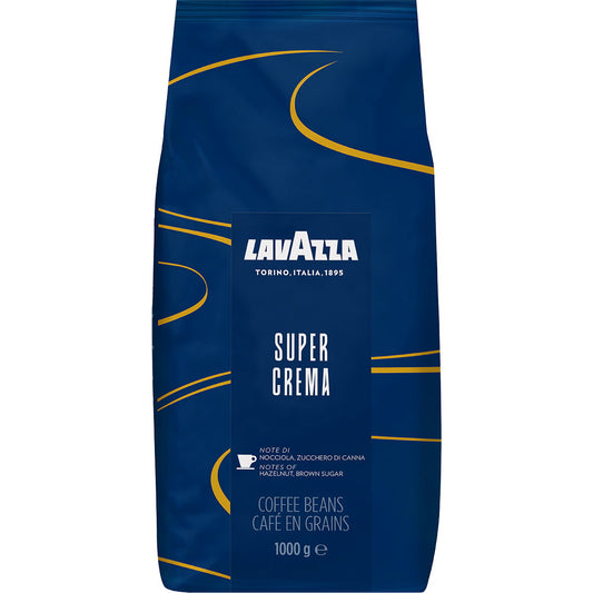 ☕ Lavazza Super Crema Hele Kaffebønner 1kg