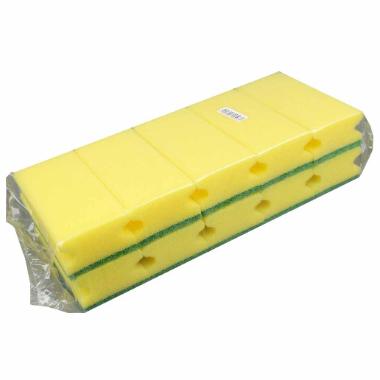 Skuresvamp L150xB70xH45mm med Håndgreb Grøn,10 stk/pk