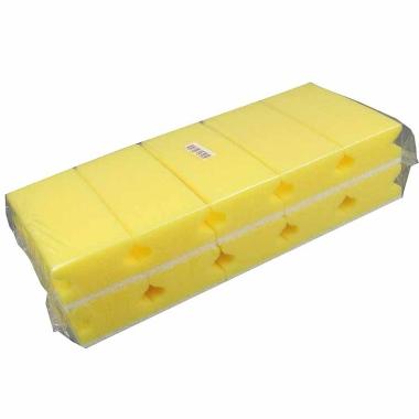 Skuresvamp L150xB70xH45mm med Håndgreb Hvid,10 stk/pk