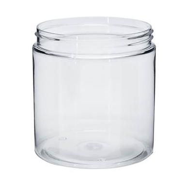 Dåse 750 ml Ø100x110 mm PET Klar,80 stk/krt