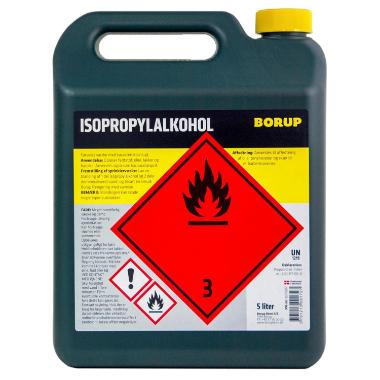 Isopropylalkohol 99% til Affedtning og andet 5 ltr,5 ltr/dnk