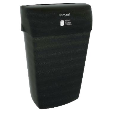 Affaldsspand EcoNatural 50x33x21.5 cm Sort,stk