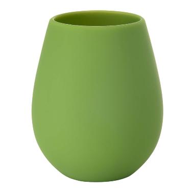 Lysholder Tropical til Duni LED lys 85x103 mm Silicone Leaf Grøn,6 stk/krt