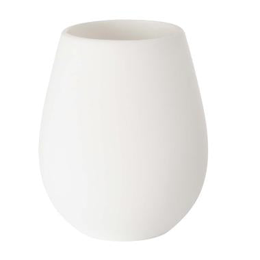 Lysholder Tropical til Duni LED lys 85x103 mm Silicone Hvid,6 stk/krt