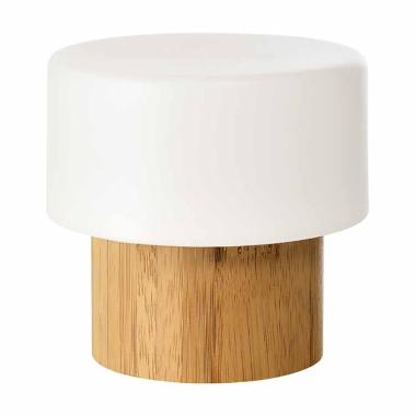 Lysholder Sister til Duni LED lys 110x110 mm Natur Bambus,4 stk/krt
