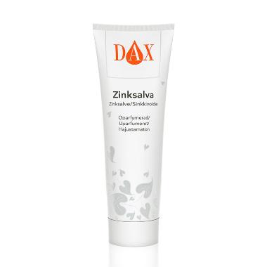 Zinksalve DAX 15% u farve/parfume/parabene t/beskyttelse af irriteret hud 125 ml,125 ml/tub