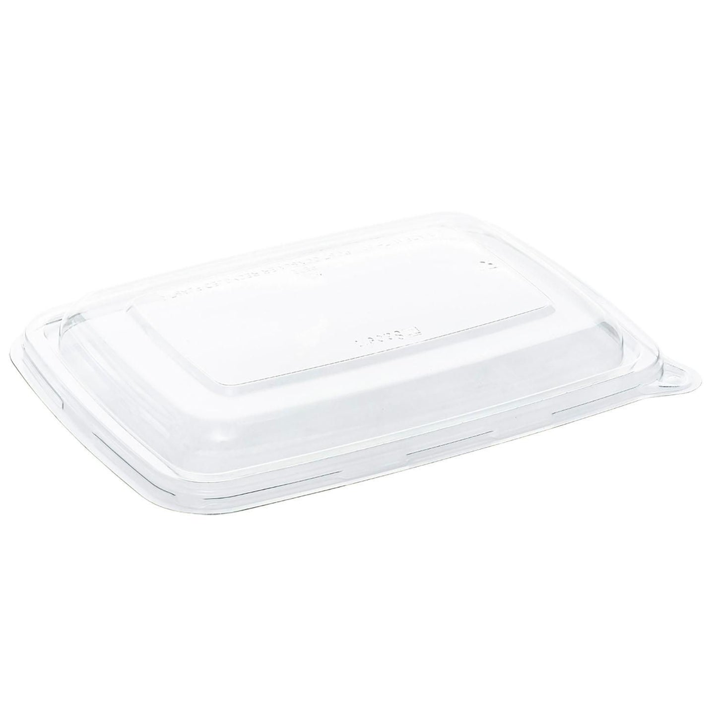 Plastlåg L229xB165xH29mm RPET Klar til salatskåle 230x160 mm bagasse,300 stk/krt