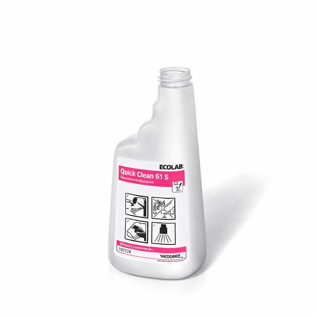 Flaske Tom Skum 650ml med Tryk uden Hoved Klar til Oasis Clean 61 S,1 stk