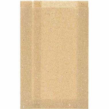 Bagerpose BLOOM 200/(2x30)x310mm 40 gr 30% græspapir Ubleget,500 stk/krt
