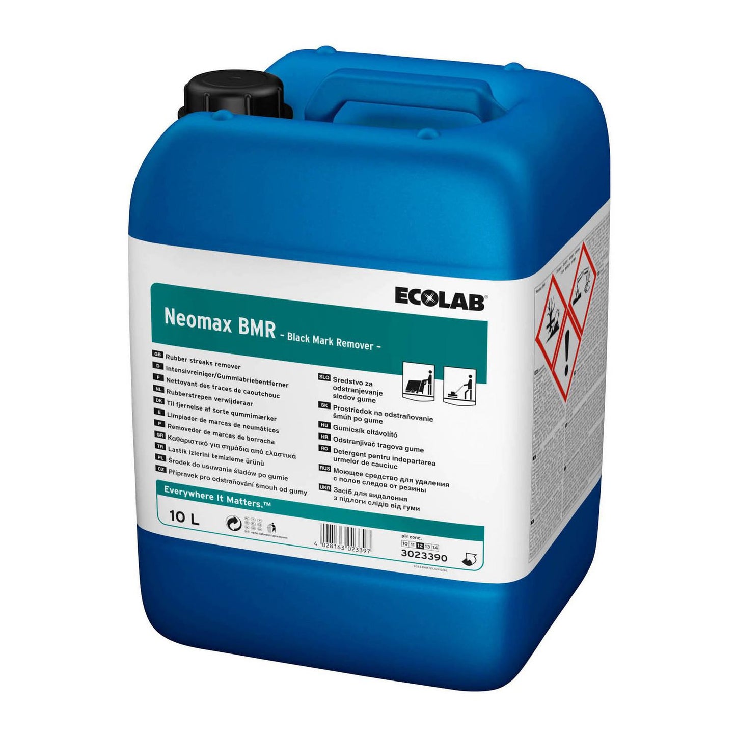 Gulvrengøring Neomax BMR Black Mark Remover 10ltr med Parfume Manuel/Maskine,10 ltr/dnk
