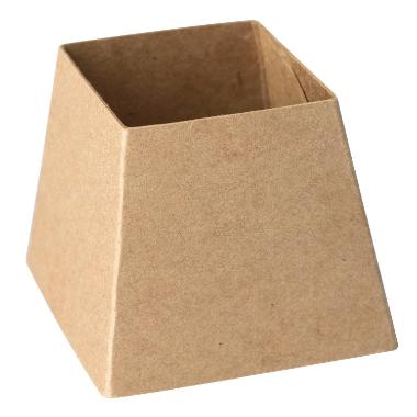Æggebæger konisk Karton FSC Brun,1000 stk/krt