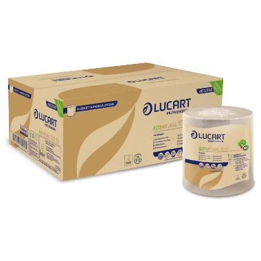 Håndklæderulle Econatural 2 lag 155 meter autocut til disp,6 rl/krt