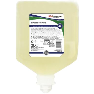 Skumsæbe Estesol FX Pure ekstra kraftig uden farve og parfume t dispenser 2 ltr,2 ltr/fl