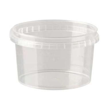 Plastbæger Handy-safe 250 ml Ø92x57 mm PP Klar OMPAK 190 ps x 20 stk/krt,190 ps x 20 stk/krt