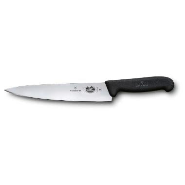 Kokkekniv Victorinox Fibrox klinge 22 cm Sort,stk