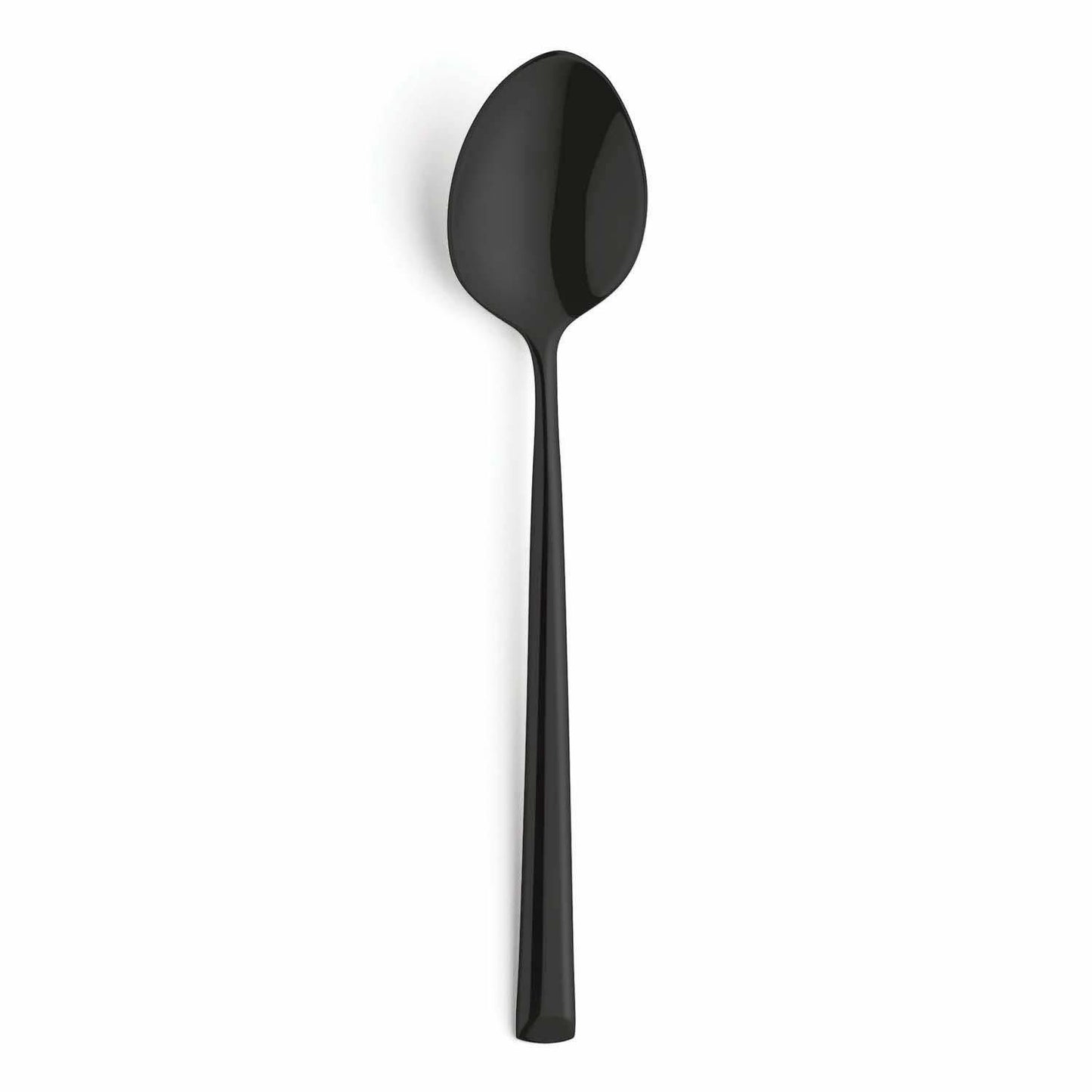 Teske Metropole PVD 13.8 cm Rustfri stål Blank Sort,12 stk/pk