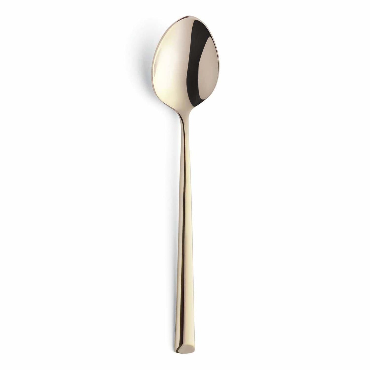 Teske Metropole PVD 13.8 cm Rustfri stål Blank Champagne,12 stk/pk