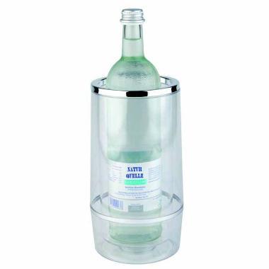 Flaskekøler Ø100/120x230 mm Acryl Klar,stk