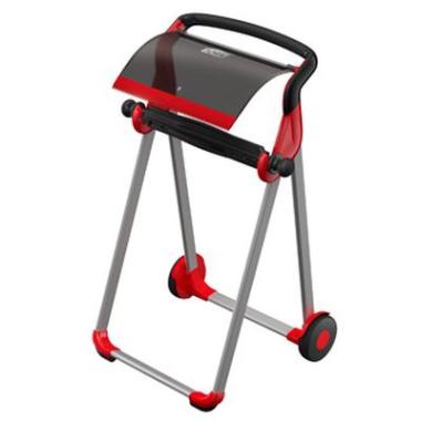Dispenser Aftørringsrulle Tork W1 Gulvstativ op til 48 cm Rød/Sort,1 stk/krt