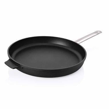 Stegepande med teflonbelægning Ø400 mm Helstøbt aluminium og stålhåndtag,stk