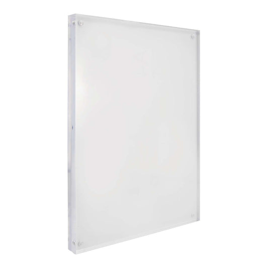 Skilteramme A4 30x21x1.6 cm Securit Akryl med magnet Klar,stk