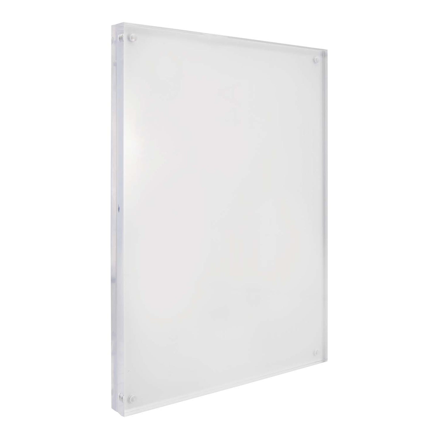 Skilteramme A4 30x21x1.6 cm Securit Akryl med magnet Klar,stk