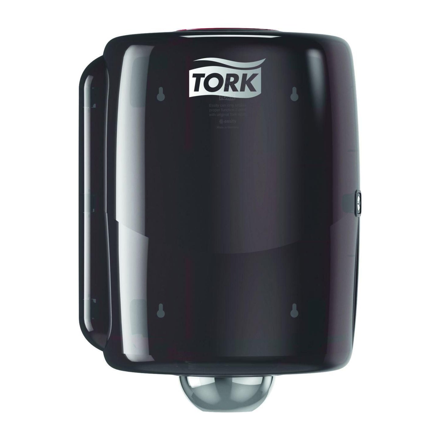 Dispenser Aftørringsrulle Tork W2 Vægophæng op til 30 cm Rød/Sort,1 stk/krt