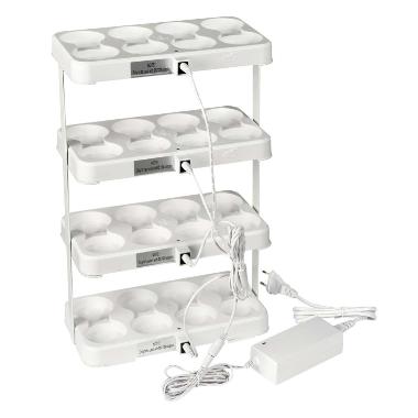 Sæt til montering af ladestationer Duni LED til 4x8 lys 118228,1 sæt/krt