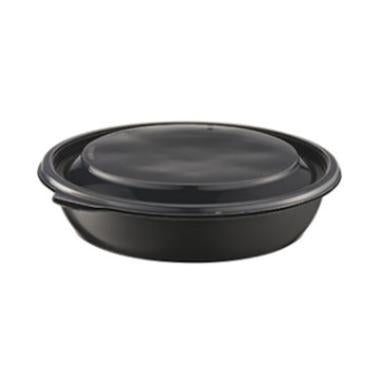 Bæger 1000 ml Ø190x57 mm rund PP Sort,300 stk/krt