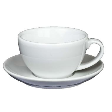 Kop cappuccino Latte Art 20cl Porcelæn hvid,6 stk/pk