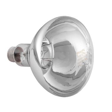 Varmepære Radiant 250W Hvid lys E27,stk