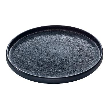 Tallerken Nara Ø27 cm Stentøj Sort,stk