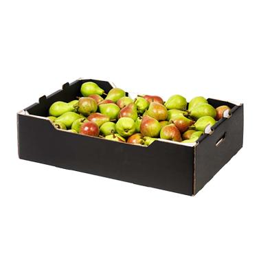 Papkasse 554x368x151mm frugt og grønt 30 ltr Sort,stk
