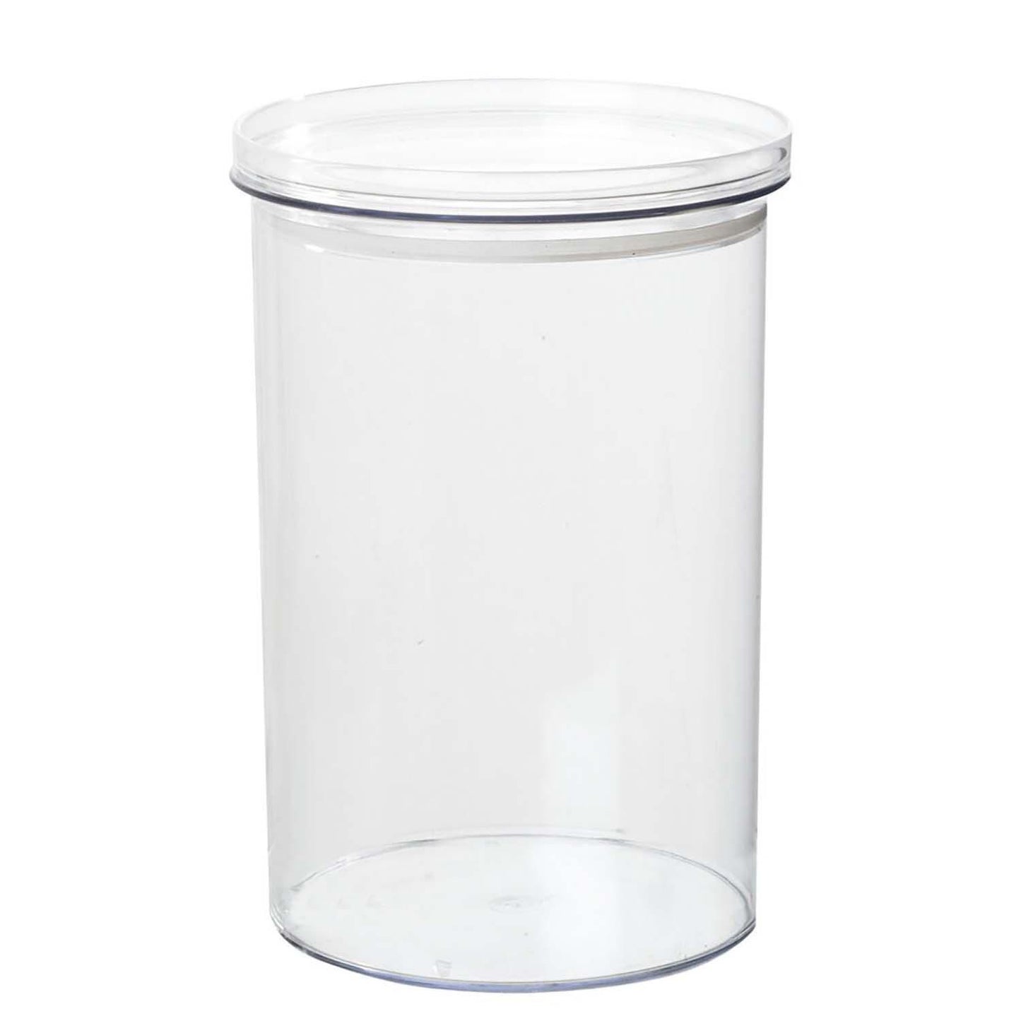 Opbevaringsglas Stockholm 2.6 liter Ø15xH22cm Polypropylen Klar,6 stk/pk