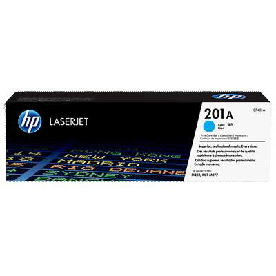 HP 201A CF401A Cyan Lasertoner, 1.400 sider