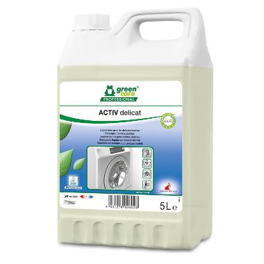 Tøjvask flydende Activ Delicat Blomstermærket med parfume og enzymer 5 ltr,5 ltr/dnk