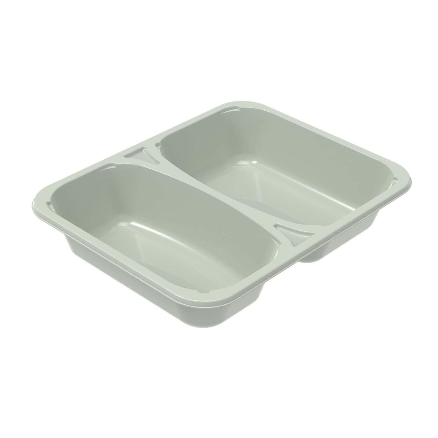 Bakke 2-rum C2227-2K 227x178x43 mm 610/455 ml CPET Evolve,360 stk/krt