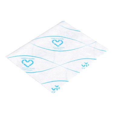 Klud engangs r-MicronSolo Blå 30% genbrugsplast,5 pk x 100 stk/krt