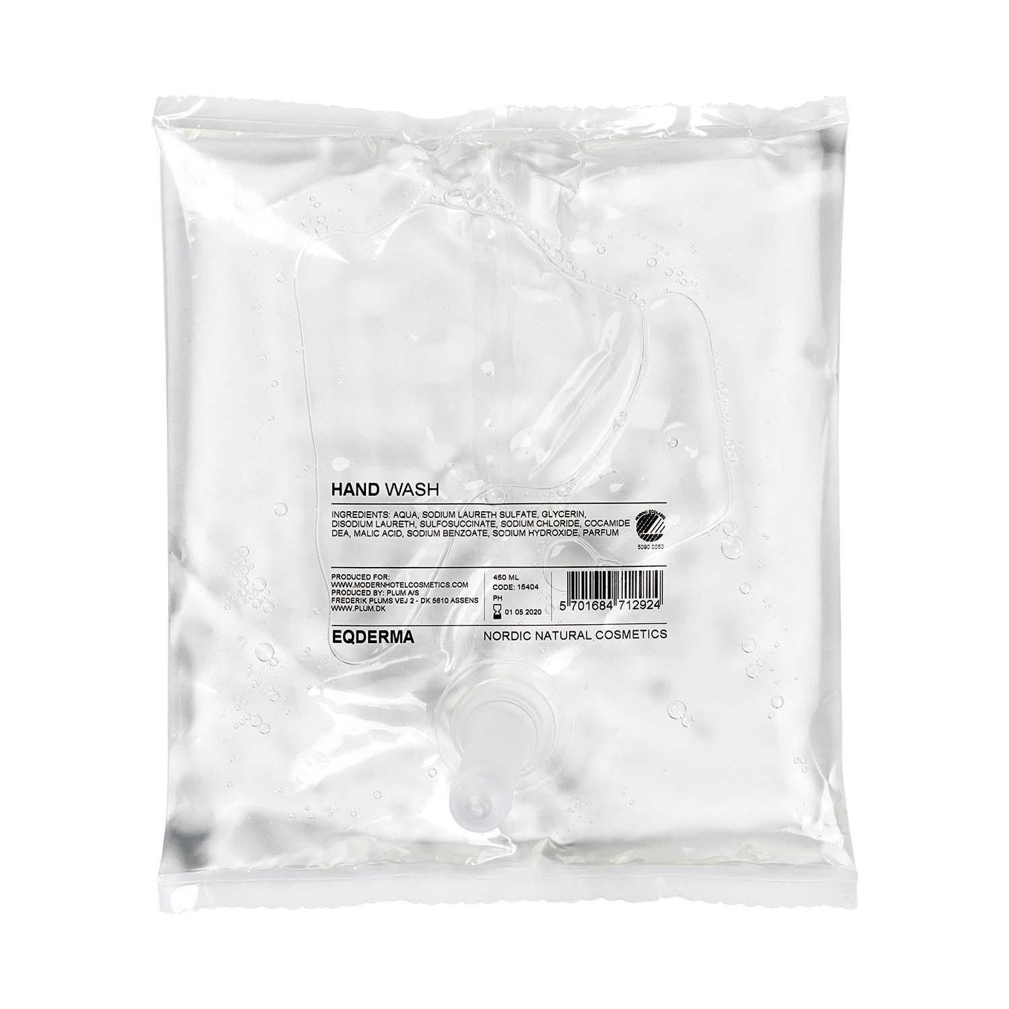 Håndsæbe flydende Soap-In-A-Box Svanemærket u farve/parfume til dispenser 450 ml,12 stk/krt