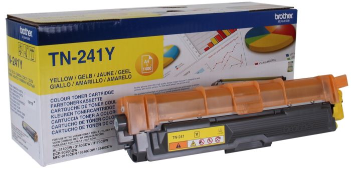 Brother toner TN241Y YELLOW til 3140CW/3170CDW