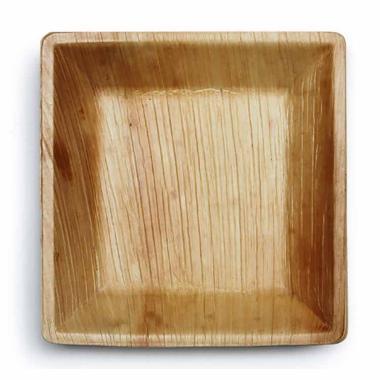 Tallerken 17x17 cm Palmeblad,200 stk/krt