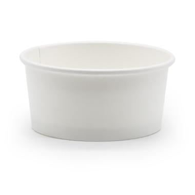 Isbæger 170 ml 6 oz Hvid,500 stk/krt