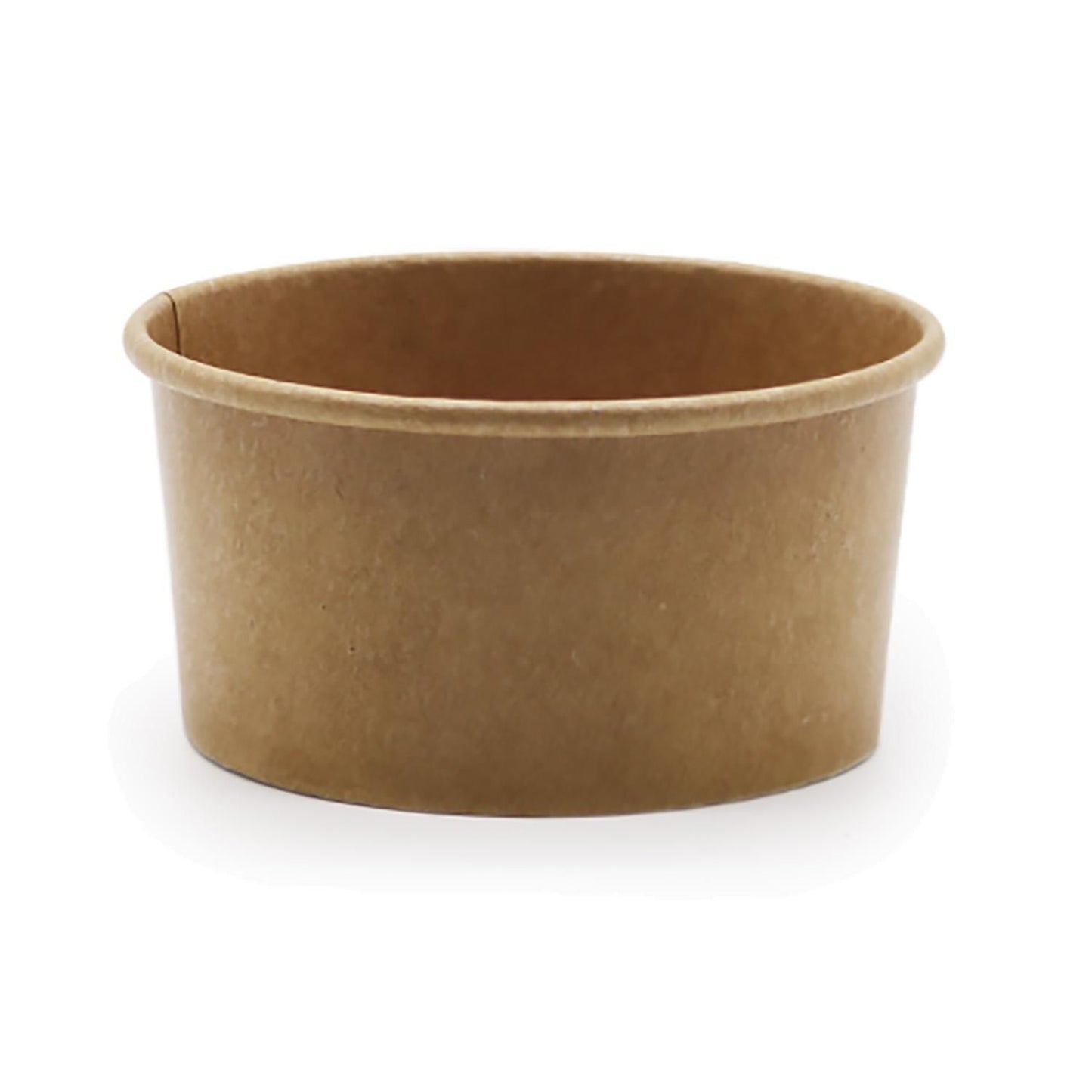 Isbæger 175ml 6oz Ø98mm Kraft/PE Brun,500 stk/krt