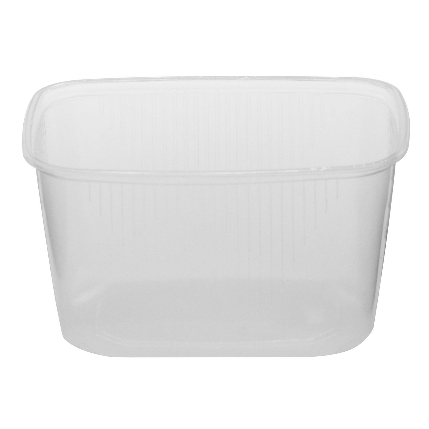 Salatbæger 300 ml 108x81x59 mm Rektangulær PP Klar,100 stk/pk